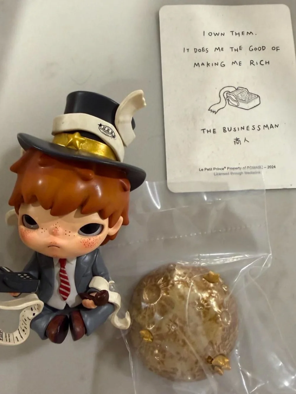 NWT Hirono Le Petit Prince Figure - The Businessman